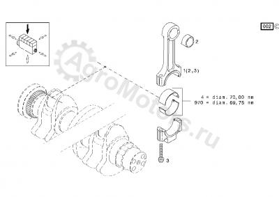 04288314 Втулка шатуна Вид 1