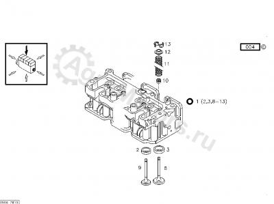 04272394 Впускной клапан Вид 1
