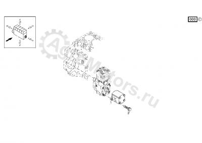 04500121 Насос гидроусилителя  Вид 1