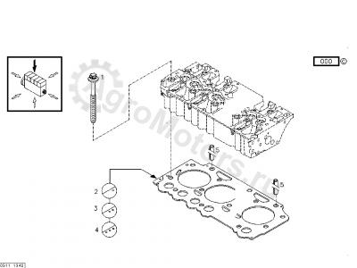 04294196 Прокладка Головки Блока Цилиндров  Вид 2