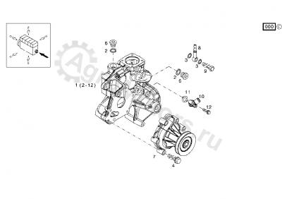 04103174 Кронштейн Вид 1