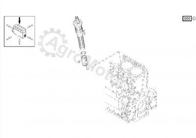 02113804 Толкатель роликовый Вид 2