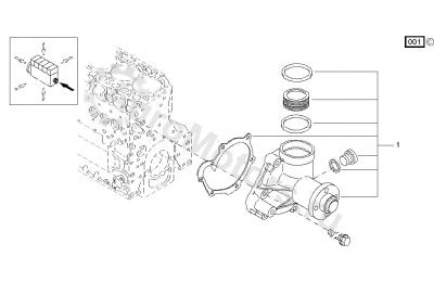 02937457 Насос водяной Вид 1
