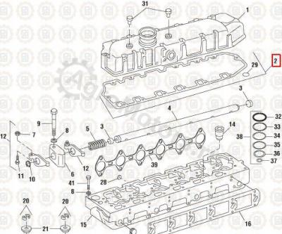 1825602C91 Прокладка клапанной крышки Вид 2