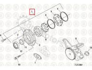 1833357C95 Масляный насос низкого давления
