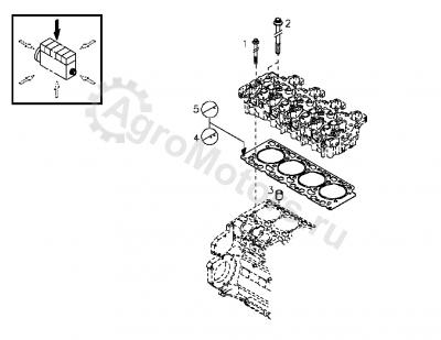 04900633 Болт ГБЦ Вид 2