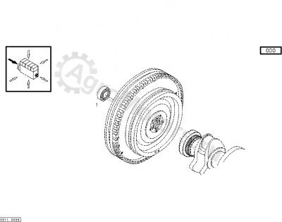 01148655 Подшипник маховика Вид 1