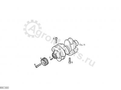 04152745 Коленвал Вид 2