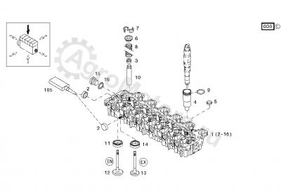 F934201210700 Седло впускного клапана Вид 1