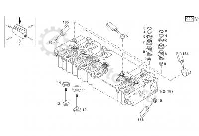 04284376 Седло впускного клапана Вид 2