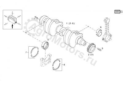 6005030041 Полукольца упорные Вид 1