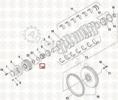 436005 Набор уплотнений Вид 2