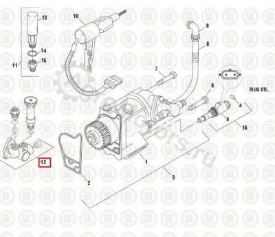 NAV1812568C91 Насос топливный Вид 1