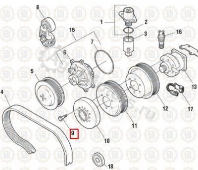 NAV1817956C1 Болт Вид 1