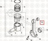 1872733C2 Втулка шатуна