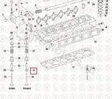 NAV1830711C1 Седло выпускного клапана