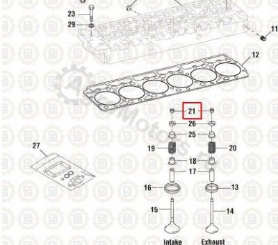 NAV1824644C1 Замок клапана Вид 1