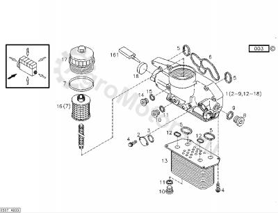 7420459208 Фильтр маслянный Вид 1