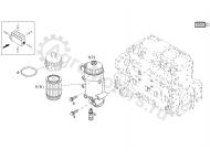 02931816 Топливный фильтр тонкой очистки