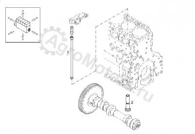 04500229 Штанга толкателя Вид 1