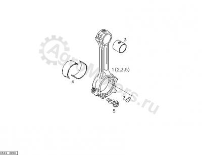 02235204 Вкладыш шатунный Вид 1