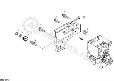 04199234 Кабельный зажим Вид 1