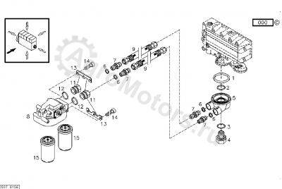 01181860 Уплотнительное кольцо Вид 1 01181860 Уплотнительное кольцо Вид 1