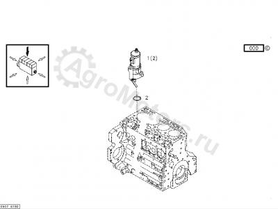 F119200210730 Клапан электромагнитный останова Вид 1