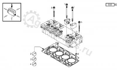 04289407 Прокладка ГБЦ  Вид 2