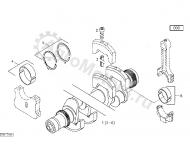 02931286AG Вкладыш коренной STD DEUTZ AG ORIGINAL