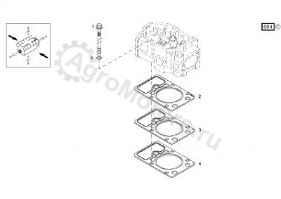 04264006 Прокладка Головки Блока Цилиндров Вид 1 04264006 Прокладка Головки Блока Цилиндров Вид 1