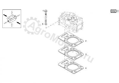 01182006 Кольцо уплотнительное болта ГБЦ DEUTZ AG ORIGINAL Вид 1