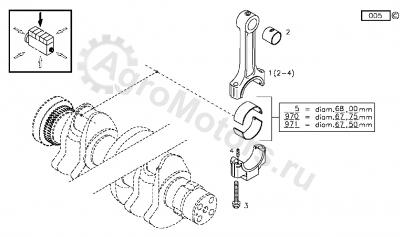 04200468 Болт шатунный Вид 2