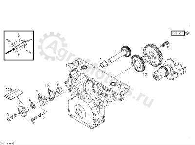 F002200040130 Манжета вала Вид 1