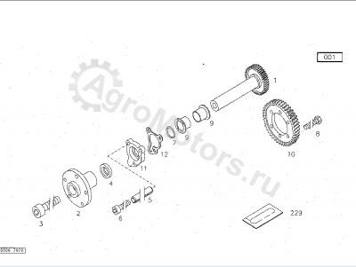 04222241 Втулка с буртиком Вид 1