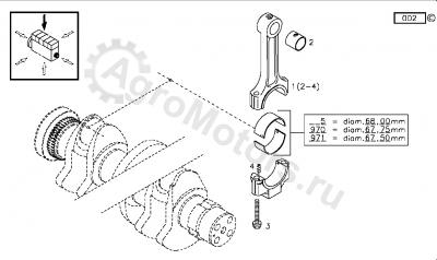 04270256 Вкладыш шатунный ORIGINAL DEUTZ AG Вид 2