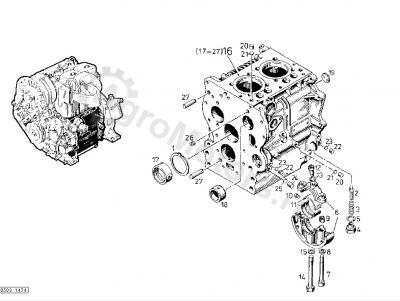 03357042 Вкладыш коренной Вид 1