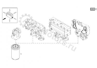 01183574 ORIGINAL DEUTZ Фильтр масляный Вид 2