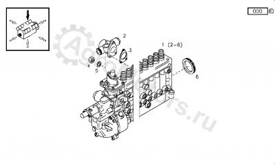 02931459 Насос ручной подкачки Вид 2