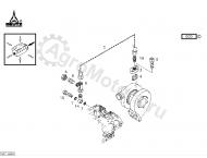04262889 Трубка подачи масла