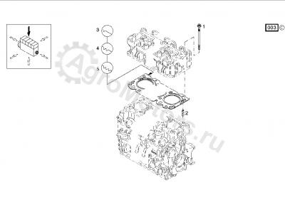 04271632 Прокладка головки блока цилиндров  Вид 2