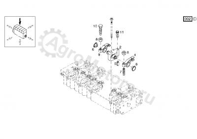 0019931380 Коромысло Вид 1