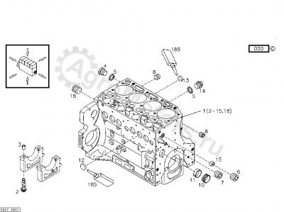 04254240 Болт коренной Вид 2 04254240 Болт коренной Вид 2