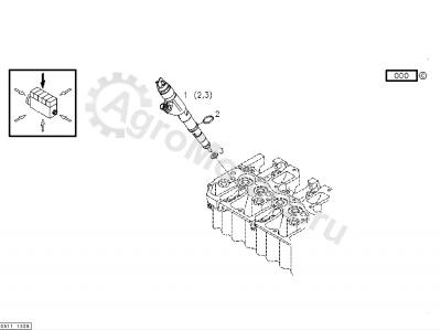 04290987 Форсунка топливная Вид 1 04290987 Форсунка топливная Вид 1