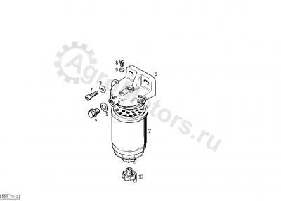 3230080 Фильтр топливный Вид 1