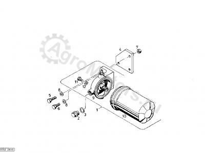 01181917 ORIGINAL DEUTZ Фильтр топливный Вид 1