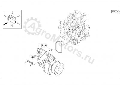 04102478 Насос масляный Вид 2