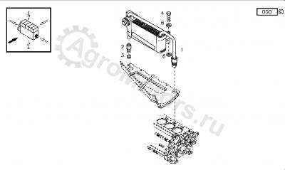F390200510010 Радиатор масляный Вид 1