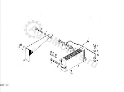 04157557 Радиатор масляный Вид 1