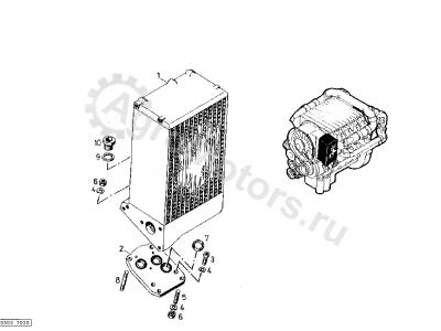 02427879 Радиатор масляный Вид 1